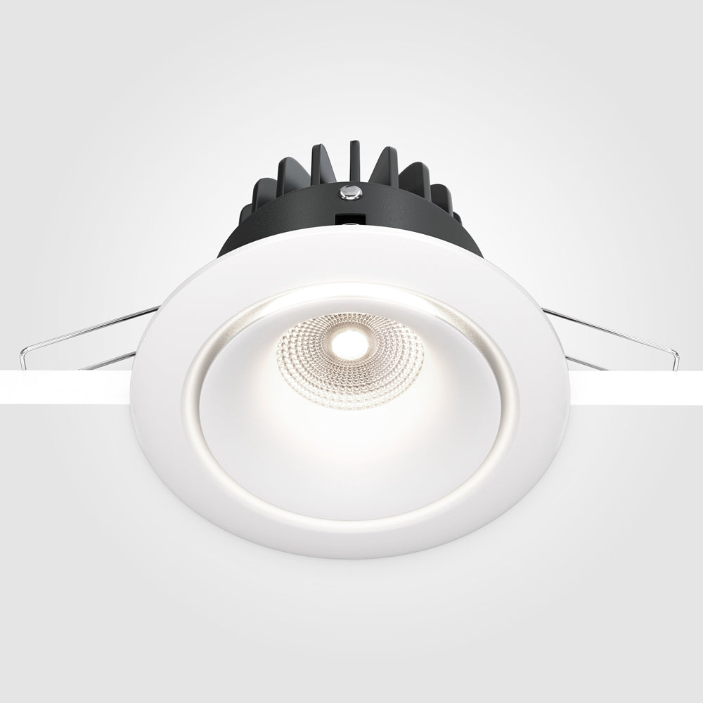 Maytoni downlight Yin LED 12W 60° vgradna okrogla svetilka