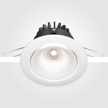 Maytoni downlight Yin LED 12W 60° vgradna okrogla svetilka