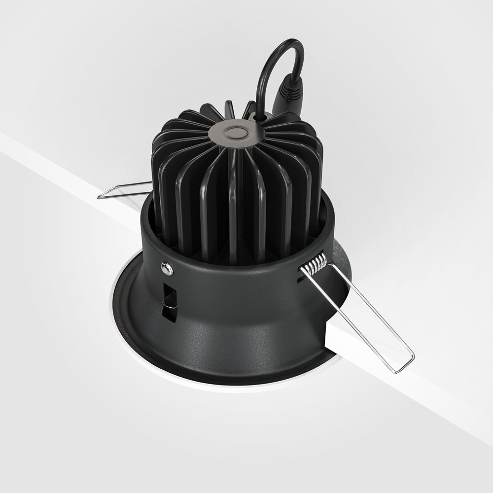 Maytoni downlight Yin LED 12W 60° vgradna okrogla svetilka