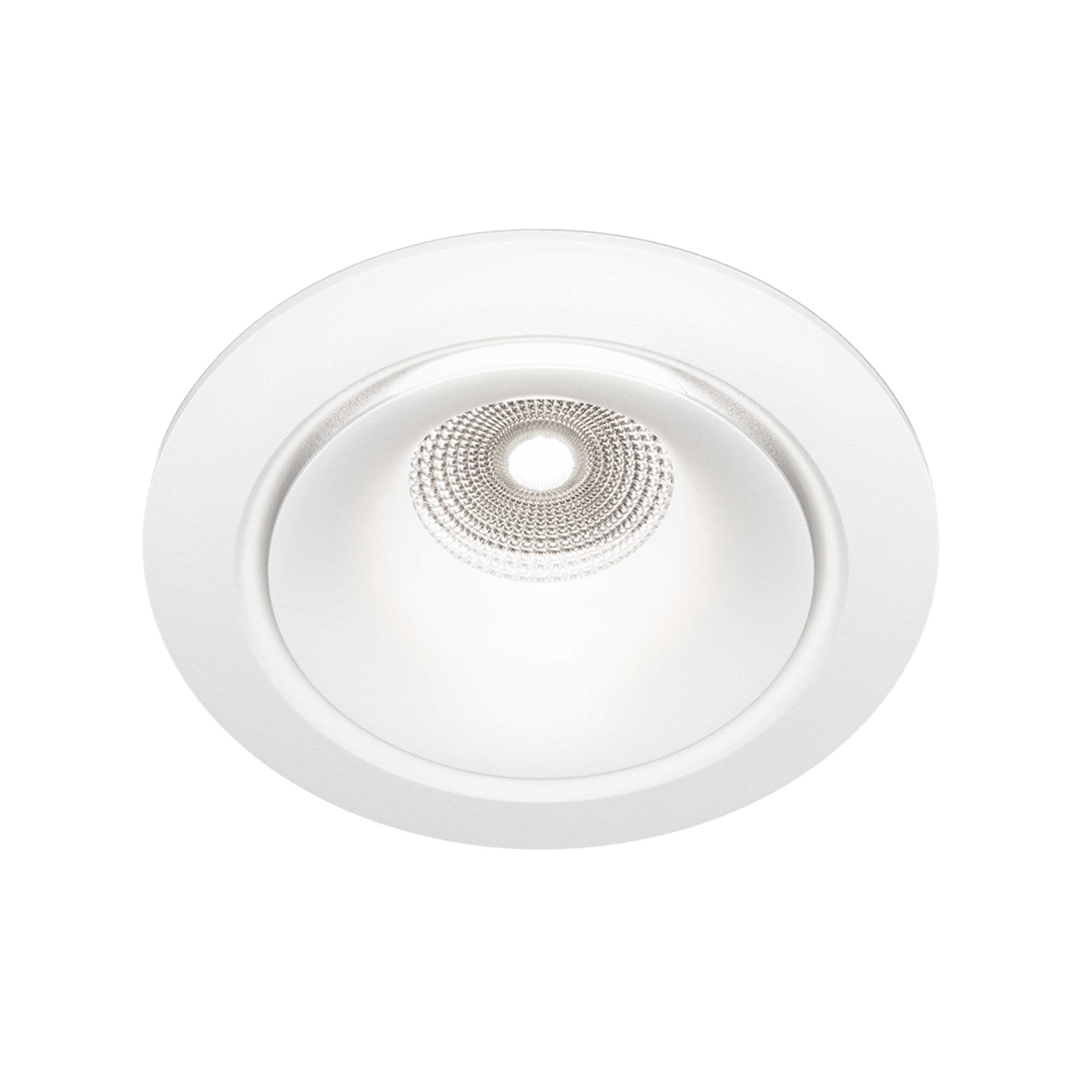 Maytoni downlight Yin LED 12W 60° vgradna okrogla svetilka