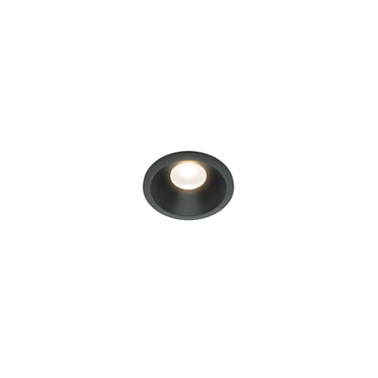 Maytoni downlight Zoom LED 60° vgradna okrogla svetilka, črna