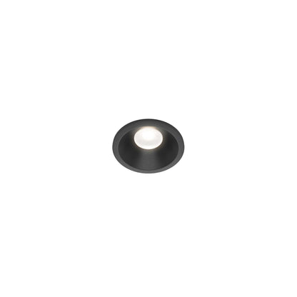 Maytoni downlight Zoom LED 60° vgradna okrogla svetilka, črna