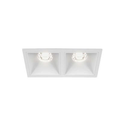 Maytoni downlight Alfa LED 10W 36° vgradna kvadratna svetilka, bela