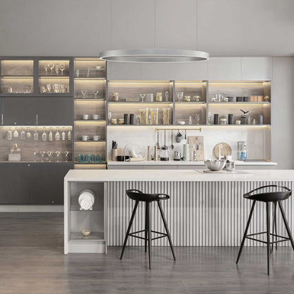 Nova Luce Elowen LED viseča okrogla svetilka