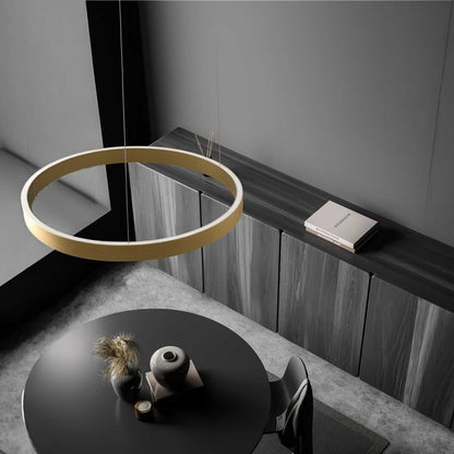 Nova Luce Elowen LED viseča okrogla svetilka