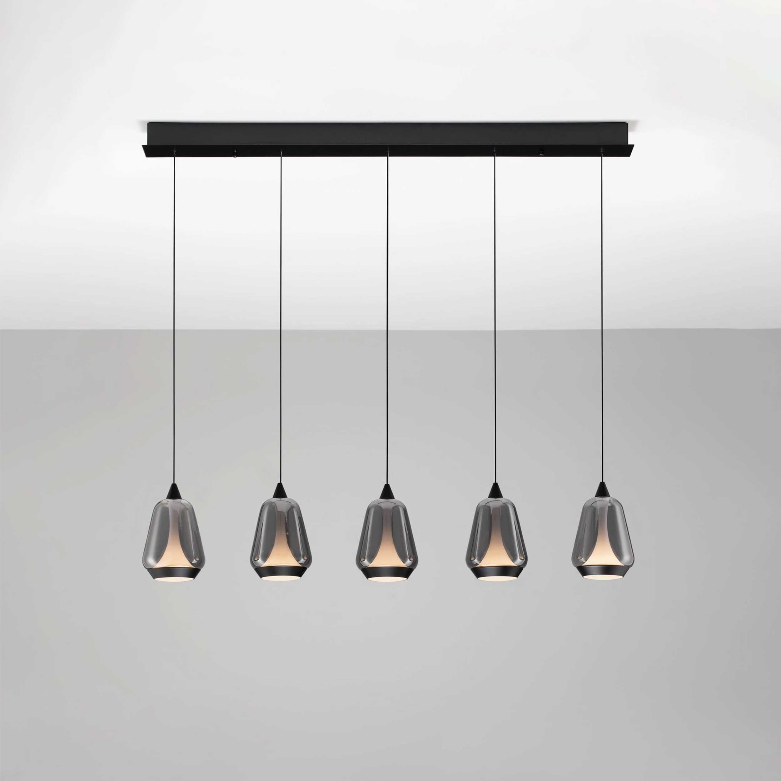 Nova Luce Alish LED viseča svetilka v podolgovati obliki