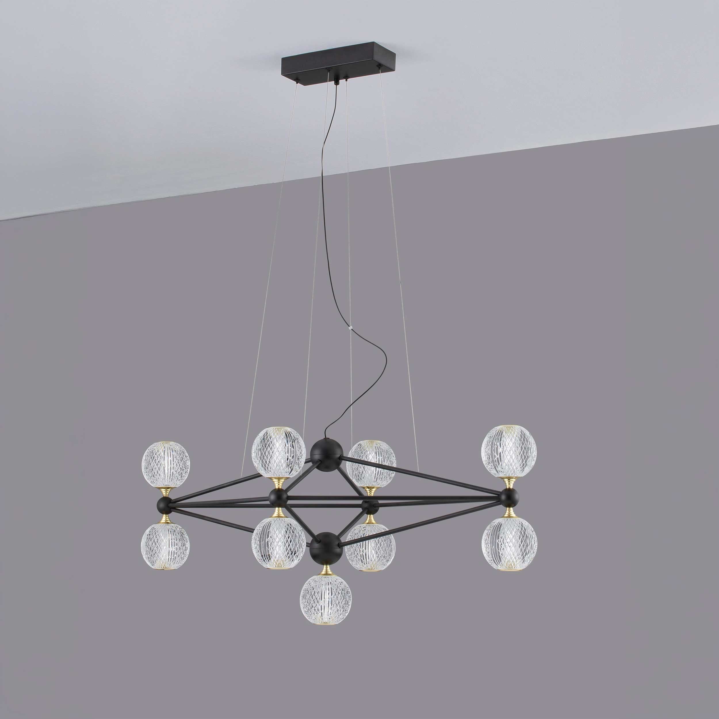 Nova Luce LED obesna svetilka Belinda