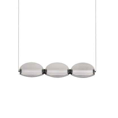 Nova Luce Noir LED viseča svetilka v podolgovati obliki