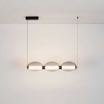 Nova Luce Noir LED viseča svetilka v podolgovati obliki