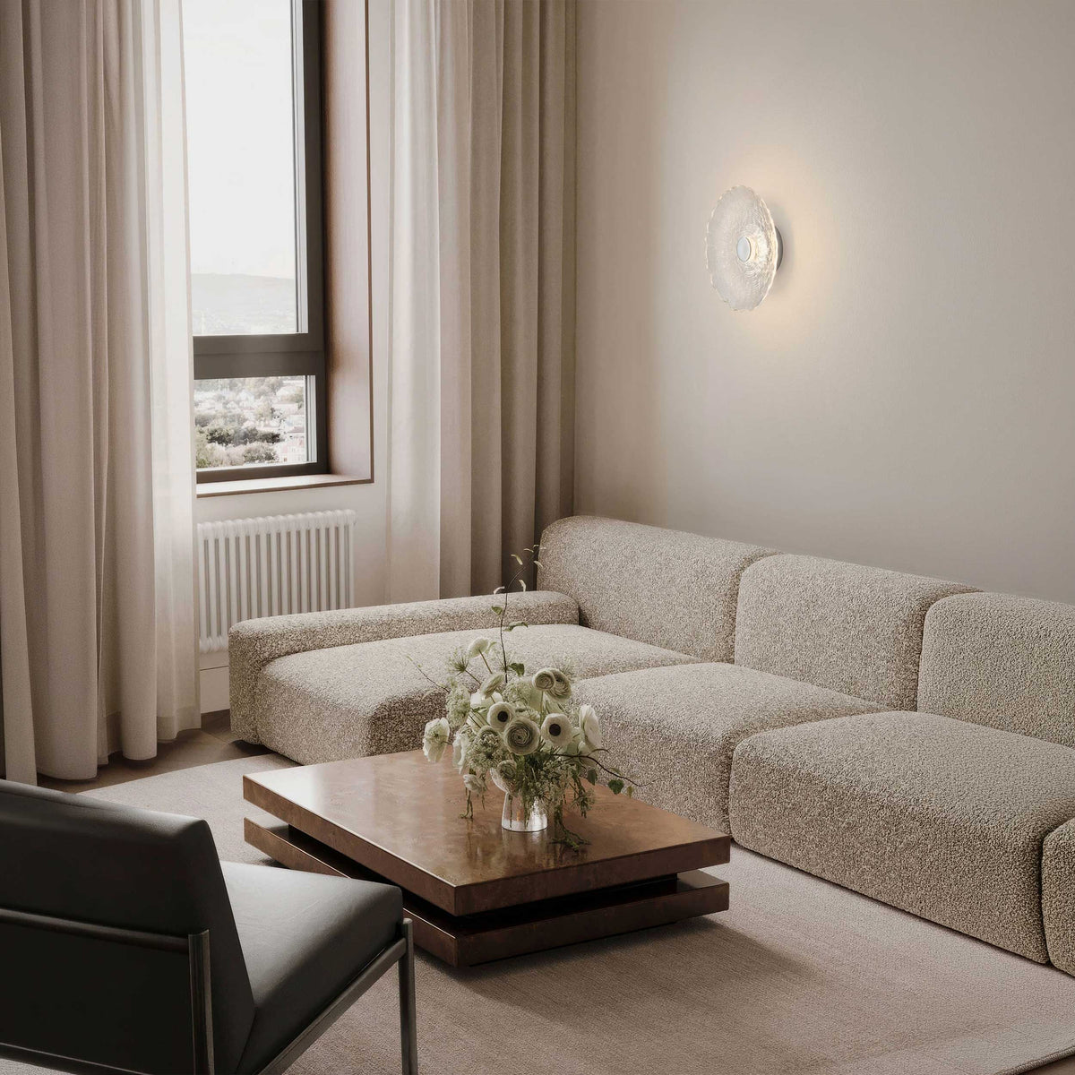 Nova Luce LED stenska svetilka Sadie