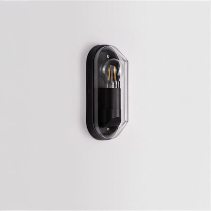 Nova Luce Amel E27 nástěnné oválové svítidlo IP65