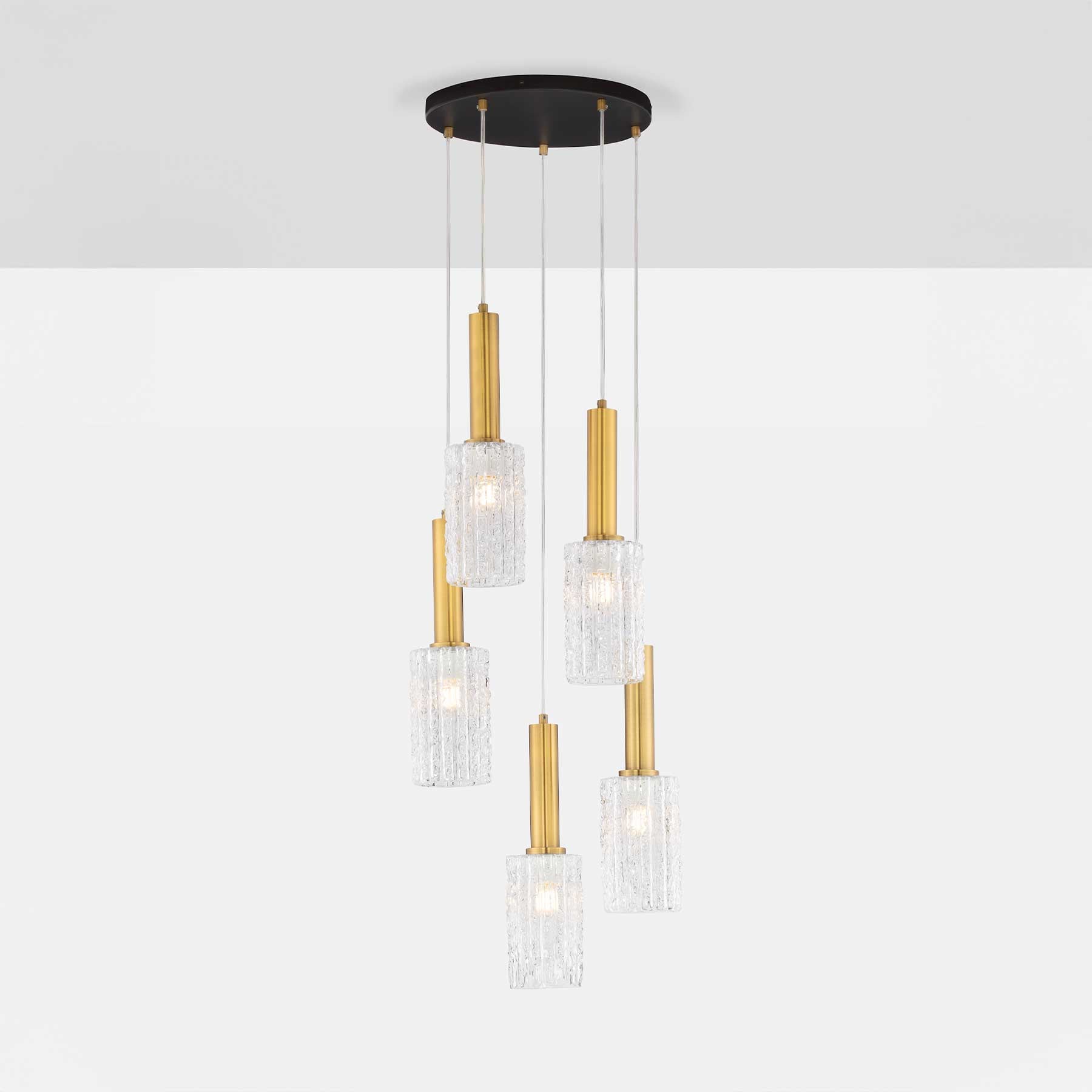 Nova Luce Certa E27 skleněné závěsné svítidlo