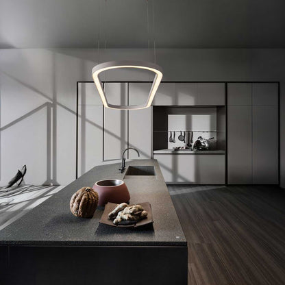 Nova Luce Cuppe LED závěsné elipsové svítidlo