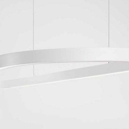 Nova Luce Cuppe LED závěsné elipsové svítidlo