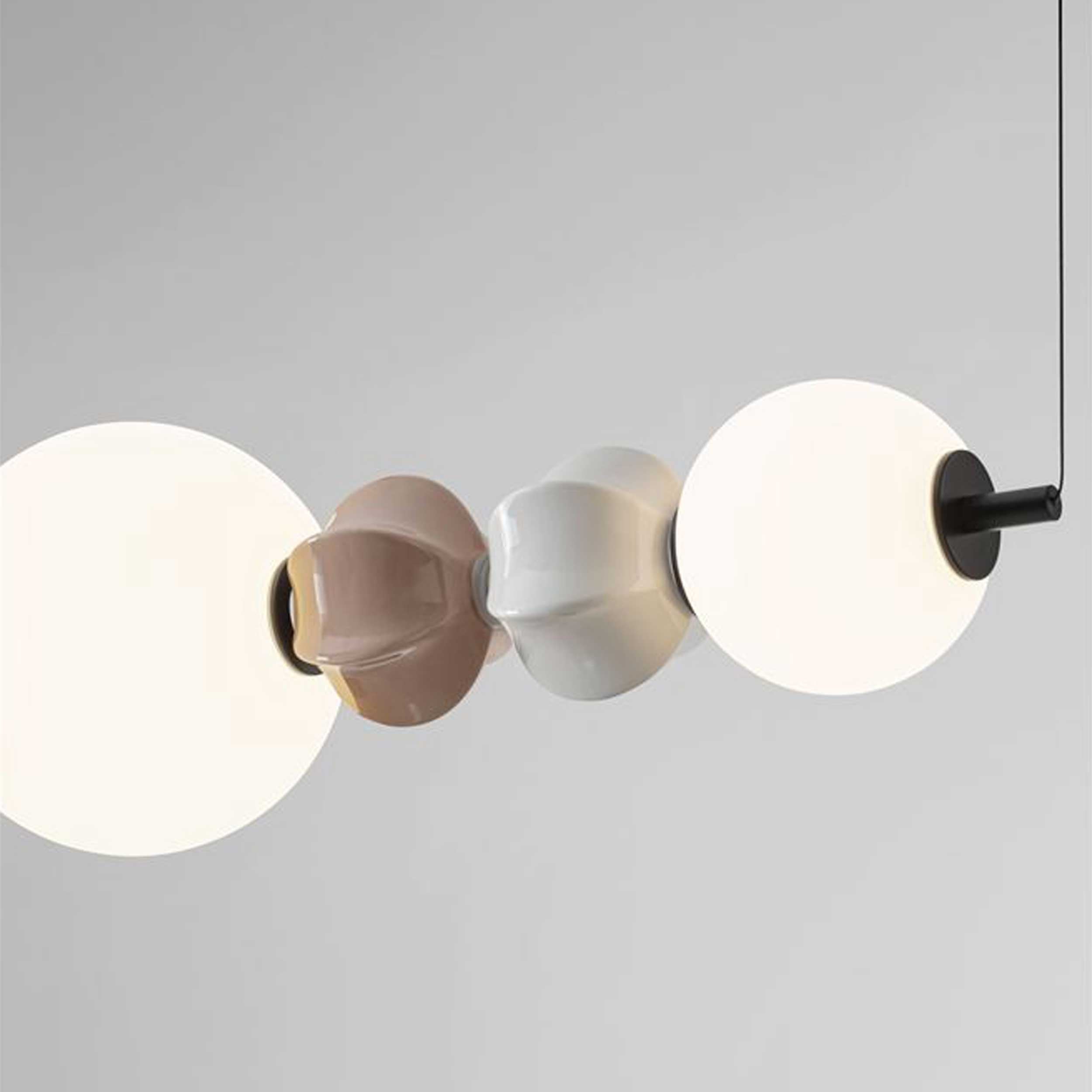 Nova Luce Dazz LED viseča svetilka v obliki črke L