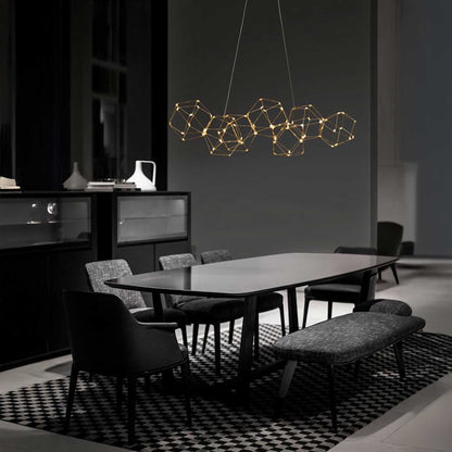 Nova Luce Nebula LED podélné závěsné svítidlo