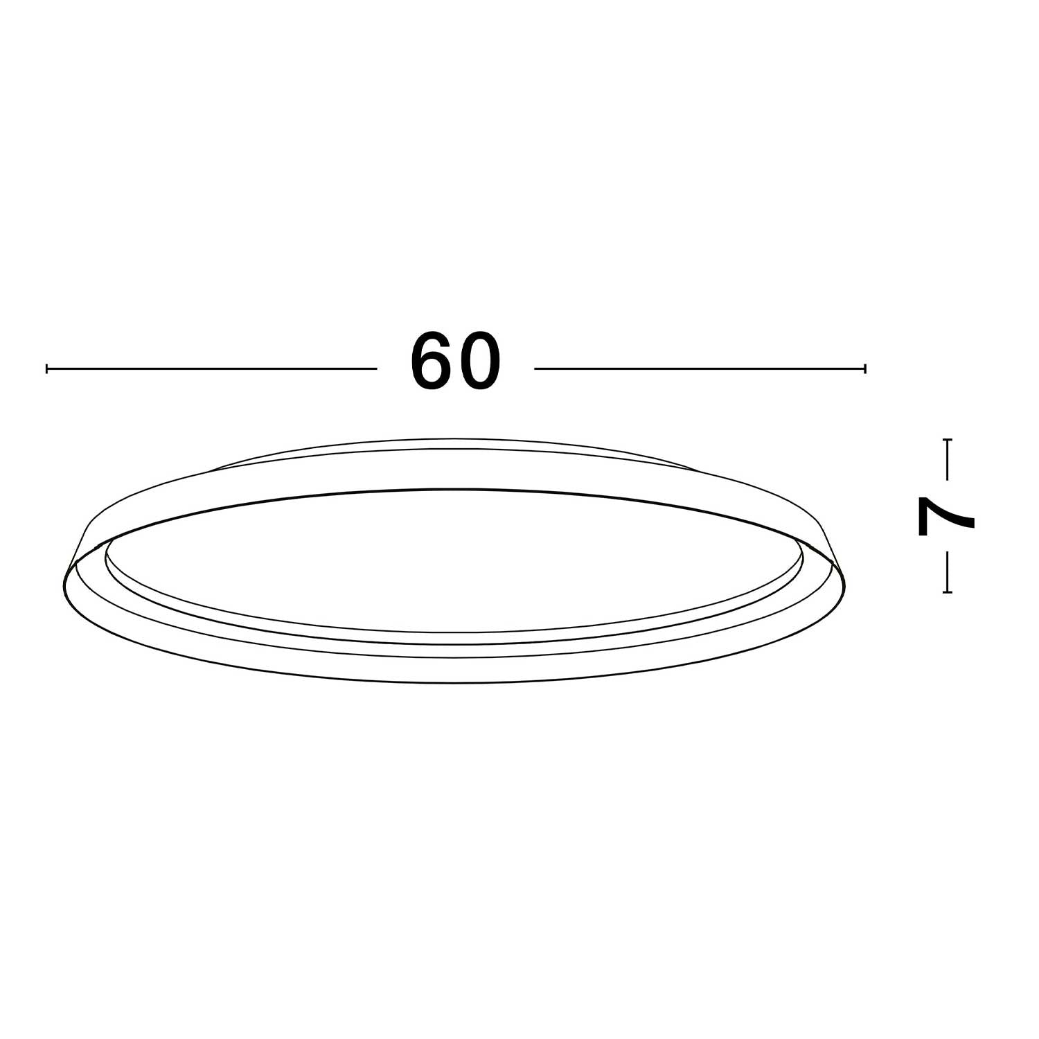 Nova Luce Ormi LED stropní svítidlo