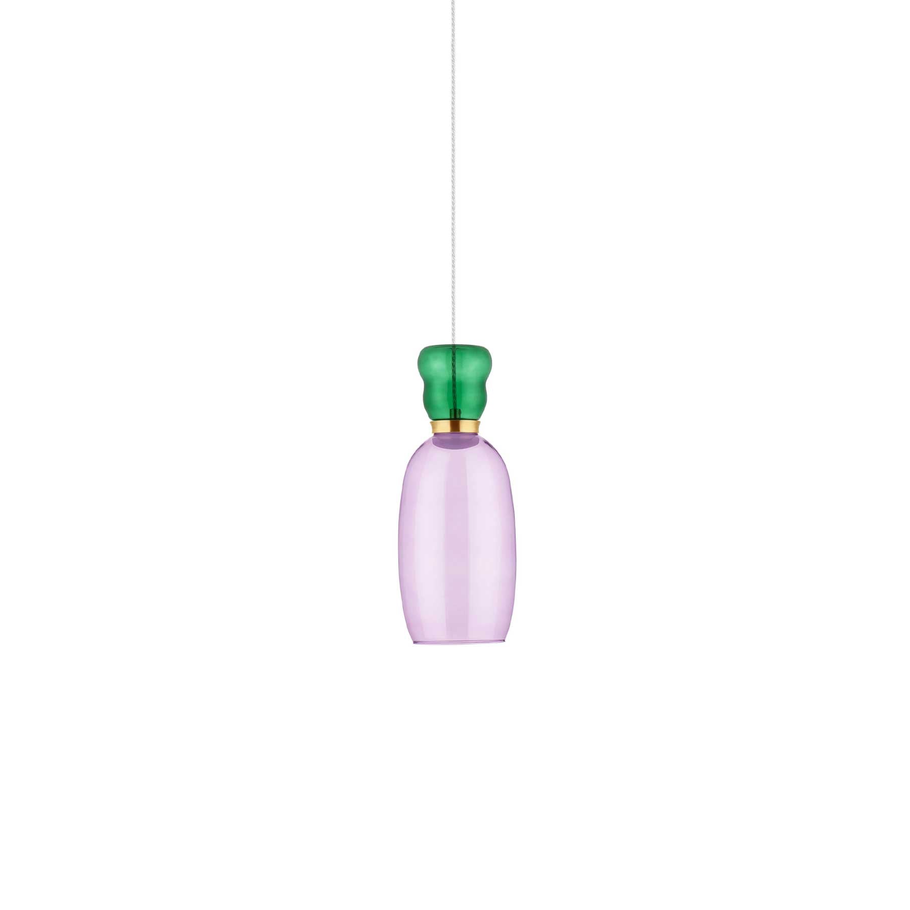 Nova Luce Pluma LED skleněné závěsné svítidlo