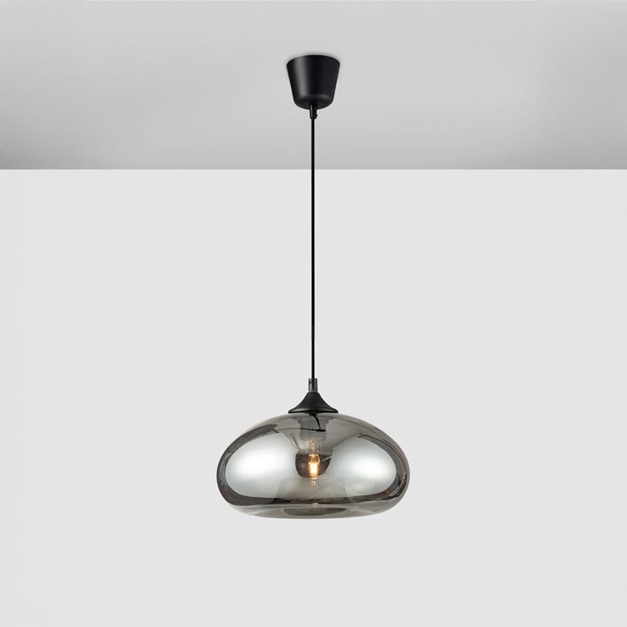 Nova Luce Savaz E27 skleněné závěsné svítidlo