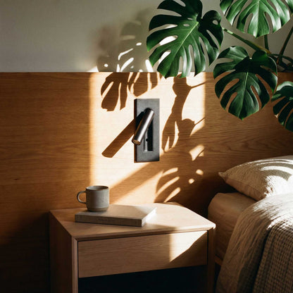 Bralna točka L LED svetilka za vgradnjo v pohištvo