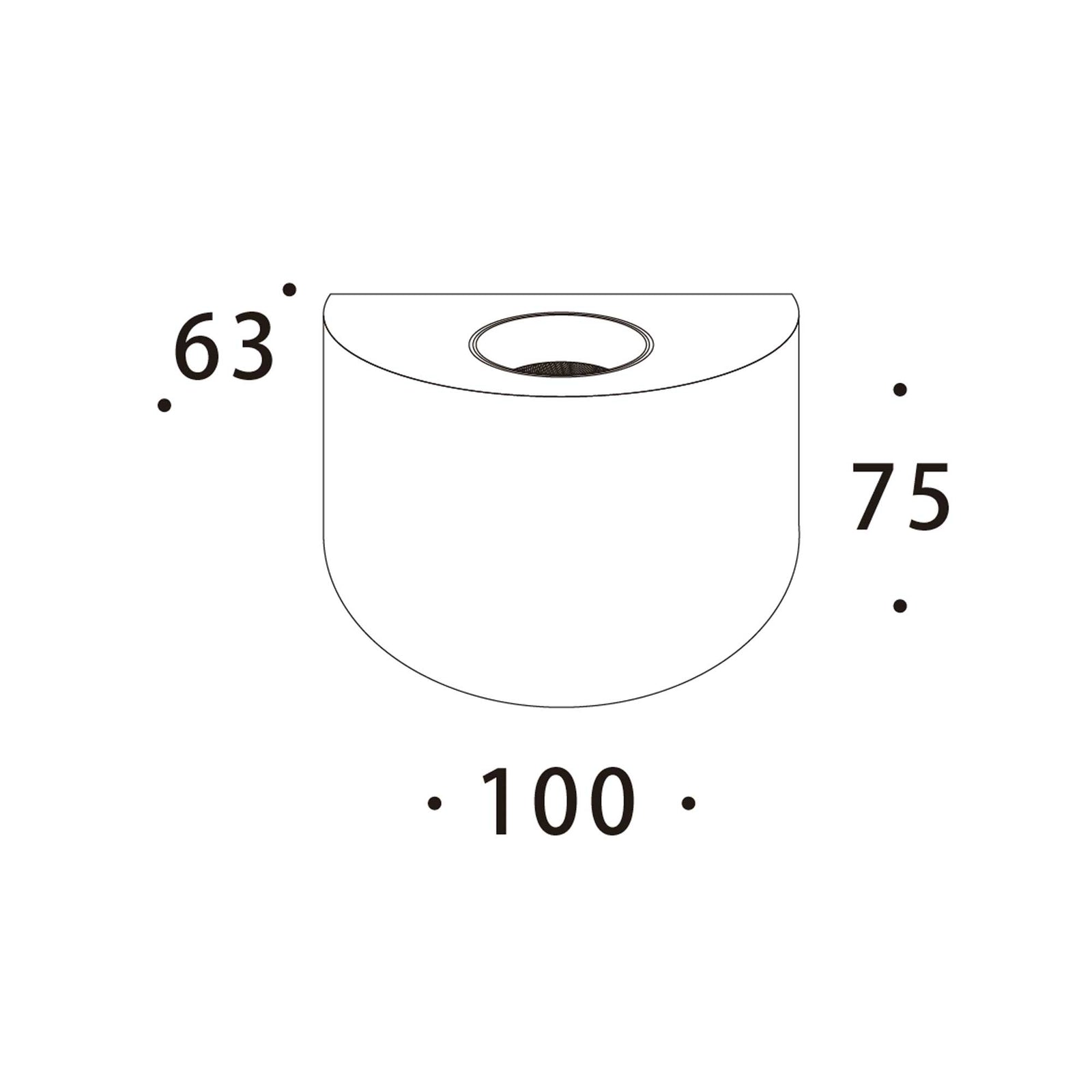 Solira LED nástěnné svítidlo Ra>90
