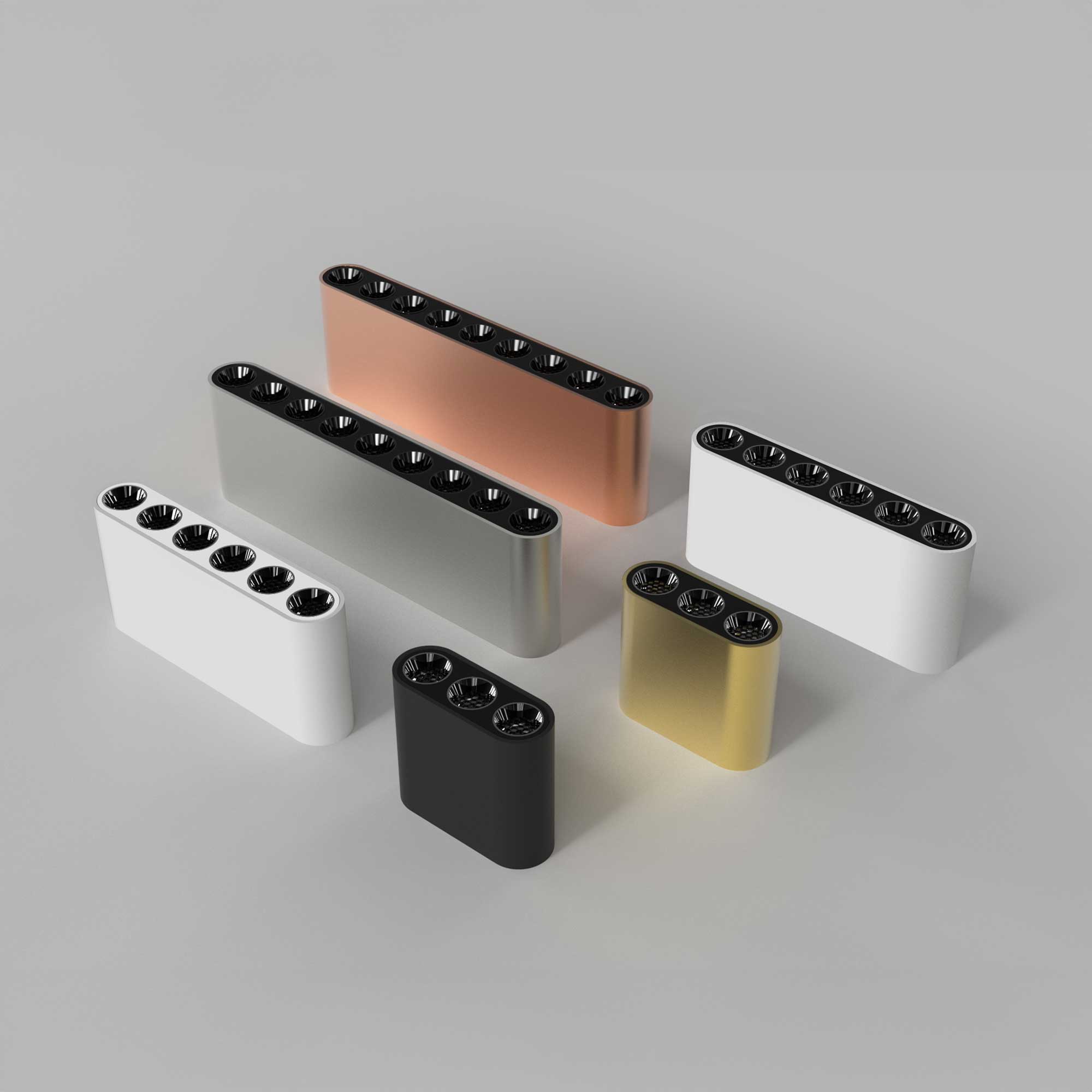 Striva LED stropní přisazené svítidlo Ra>90