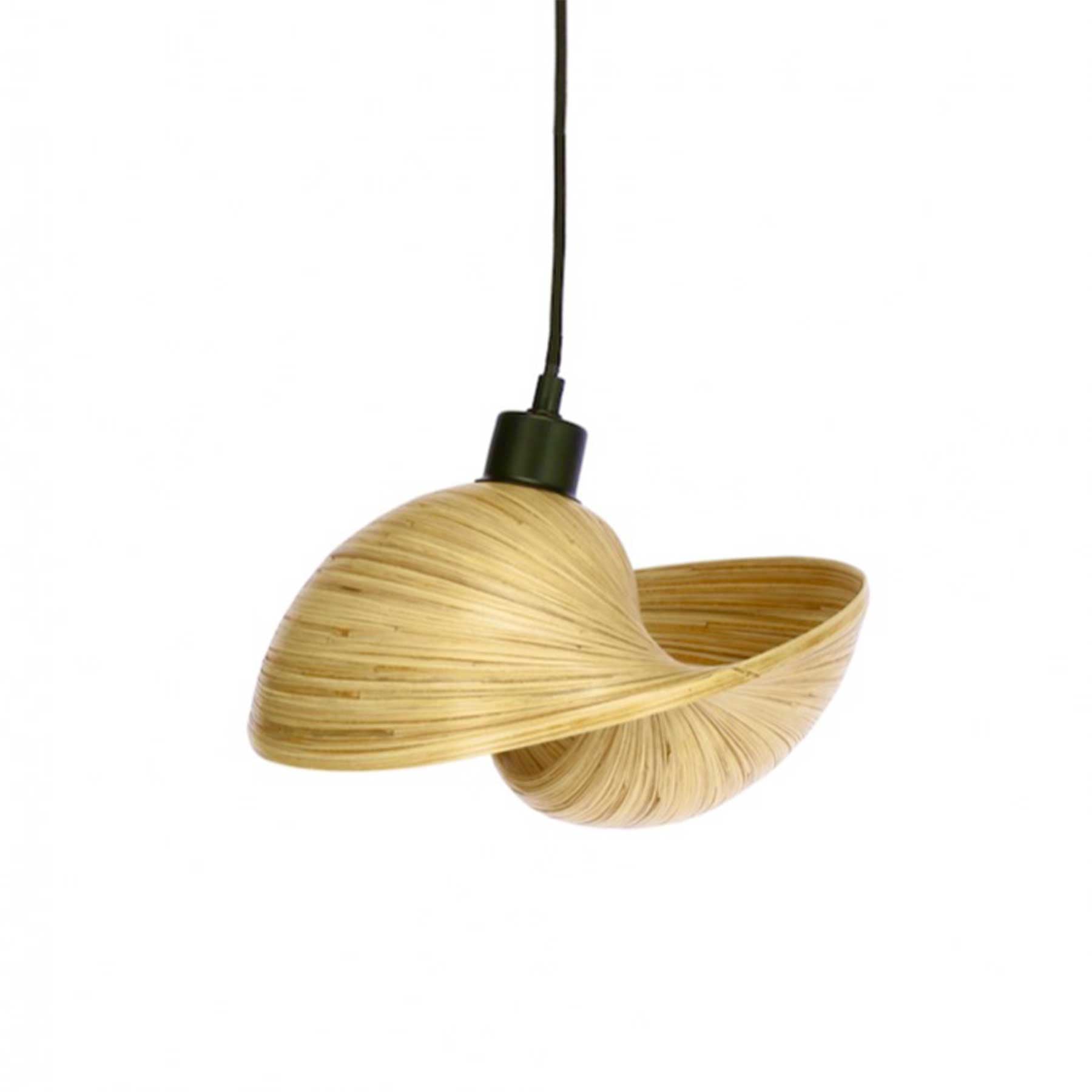 TD Lamps Bamboo E14 bambusové závěsné svítidlo