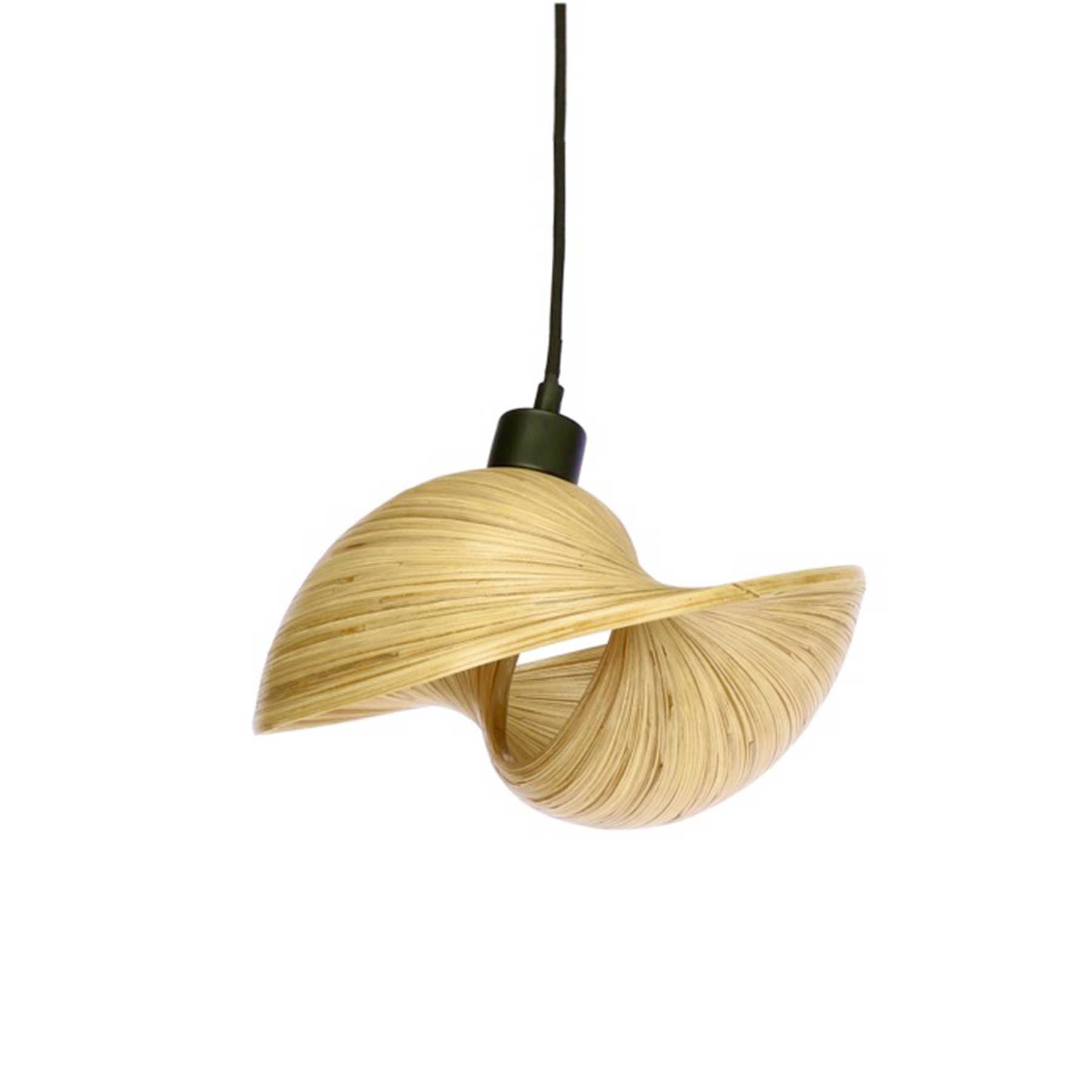 TD Lamps Bamboo E14 bambusové závěsné svítidlo