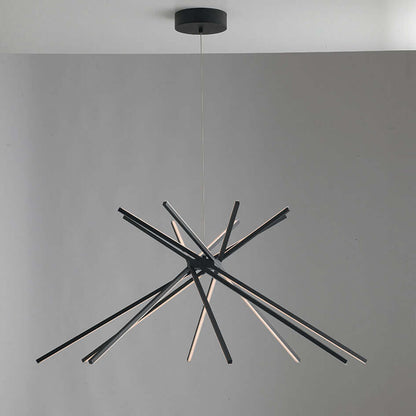 Faneurope Shanghai LED závěsné svítidlo černé