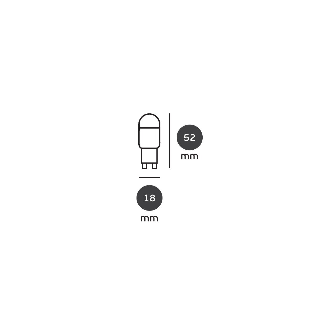 LED-žarnica VK Light G9 3 W 220 lm