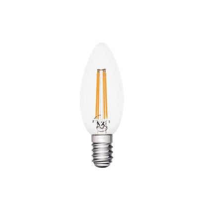 LED žarnica VK Light Candle Filament Clear E14 2700K 5W z možnostjo zatemnitve