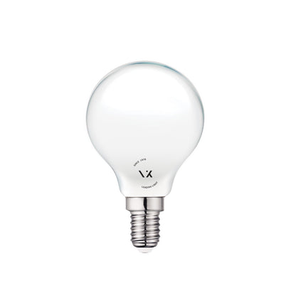 LED žarnica VK Light Mini Globe Filament Milky E14