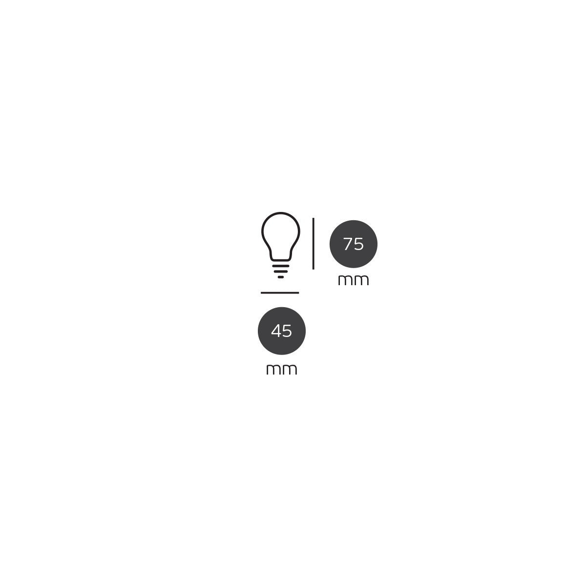 LED žarnica VK Light Mini Globe Filament Silver E14 2700K 4,5 W, z možnostjo zatemnitve