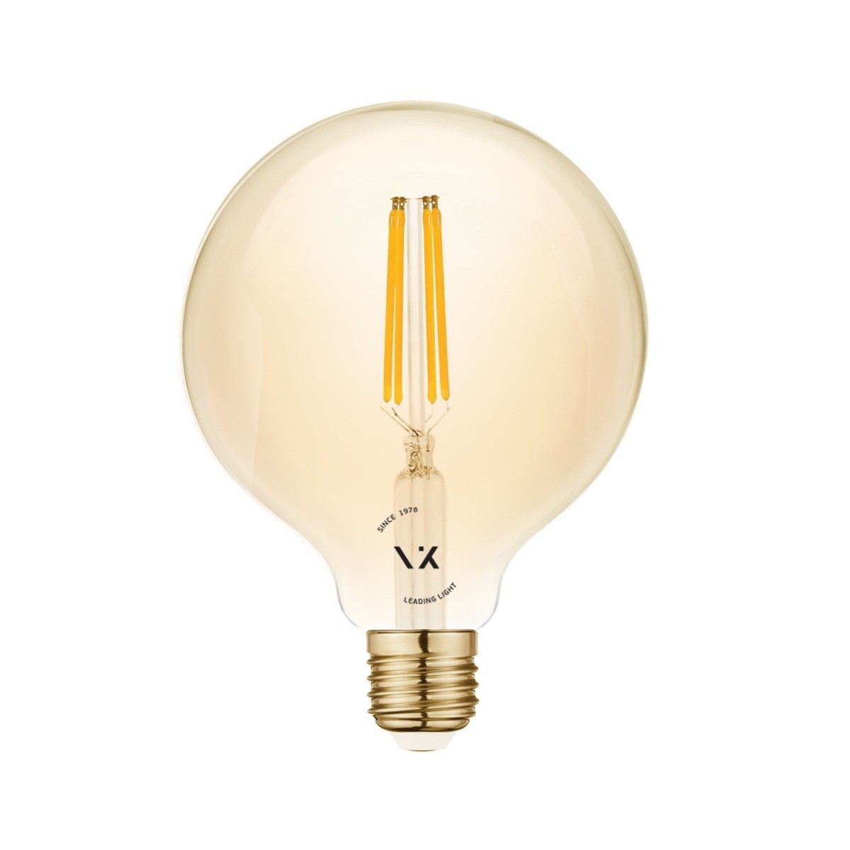 LED-žarnica VK Light Globo Filament Amber E27 2200K 7W z možnostjo zatemnitve