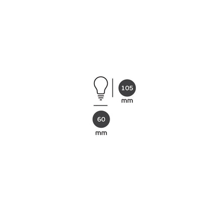 LED-žarnica VK Light Classic Filament Clear-A60 E27 2700K