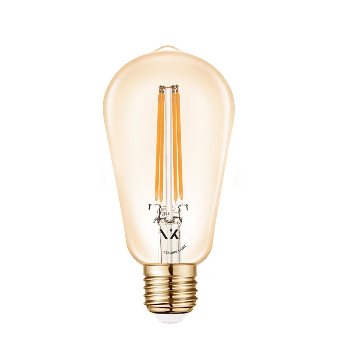 LED žarnica VK Light Filament Amber E27 z možnostjo zatemnitve