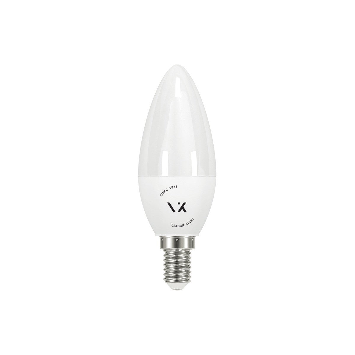 LED žarnica VK Light Candle Plastic E14 9 W
