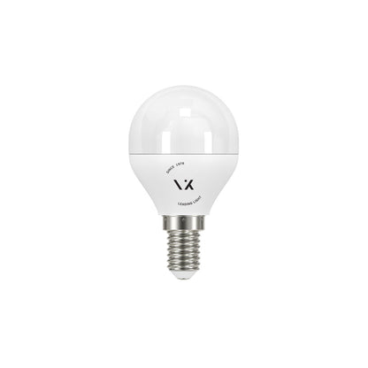 LED-žarnica VK Light Mini Globe Plastic E14 ø45 9 W, z možnostjo zatemnitve