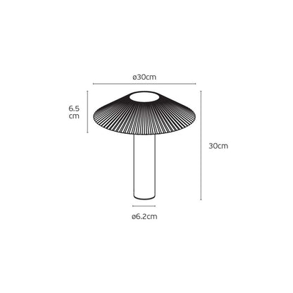 VK Light Amelie LED stebrna svetilka IP65