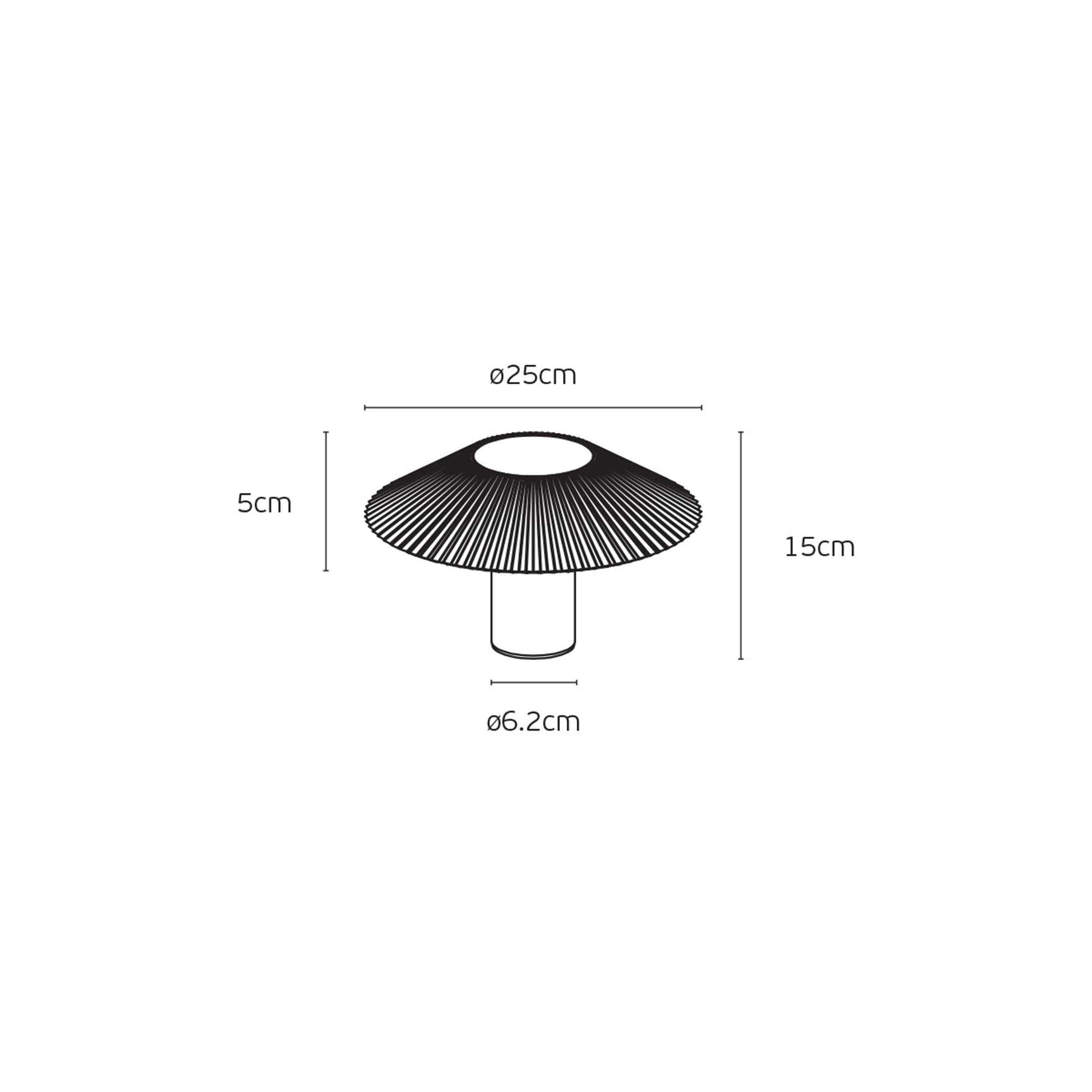 VK Light Amelie LED stebrna svetilka IP65