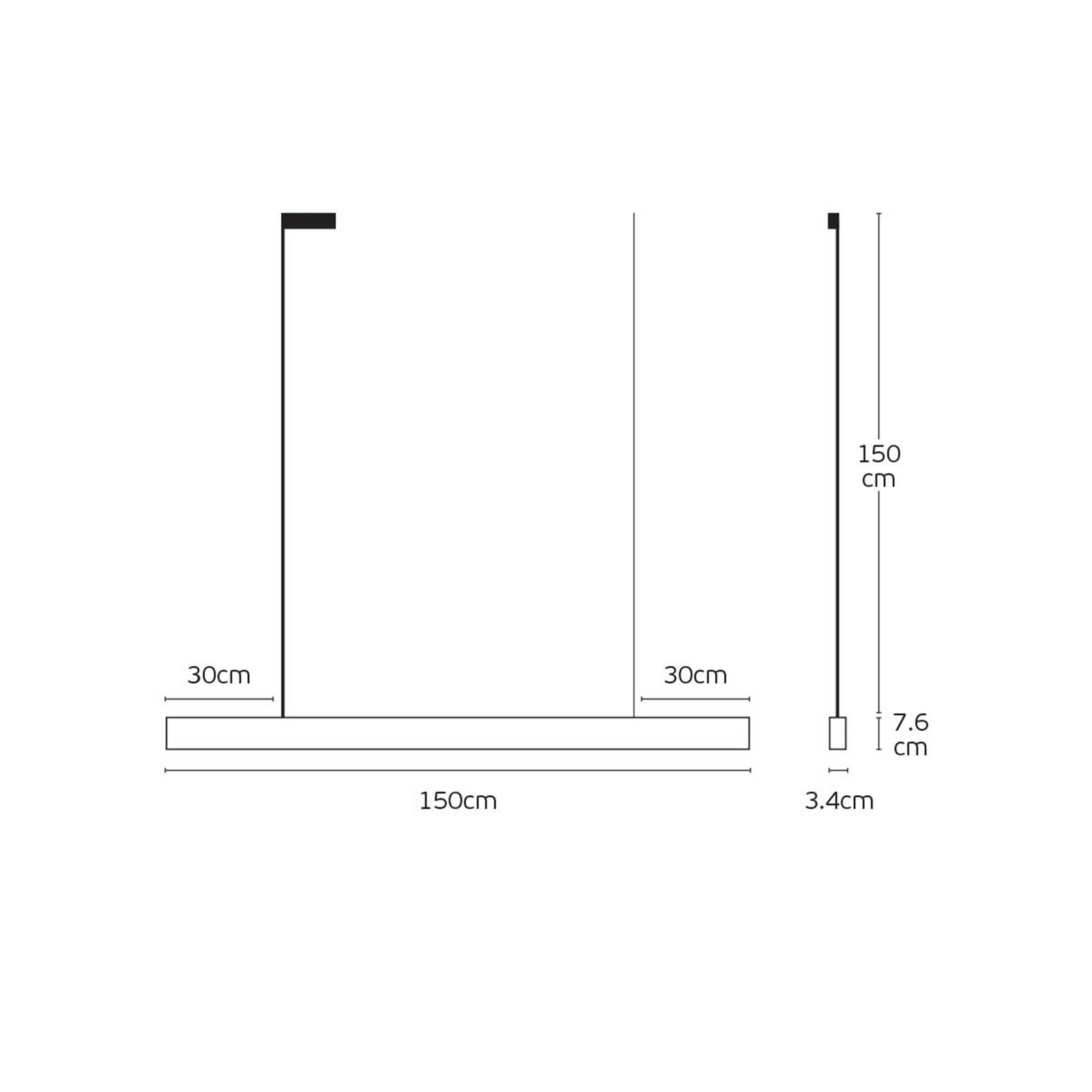 Nova Luce Stellar LED stenska svetilka