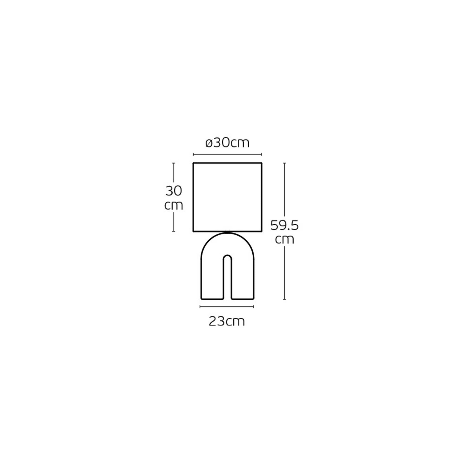 Namizna svetilka VK Light Arch E27