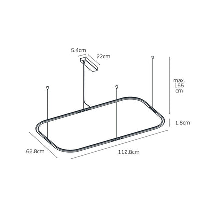 VK Light Core LED viseča svetilka