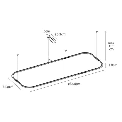 VK Light Core LED viseča svetilka