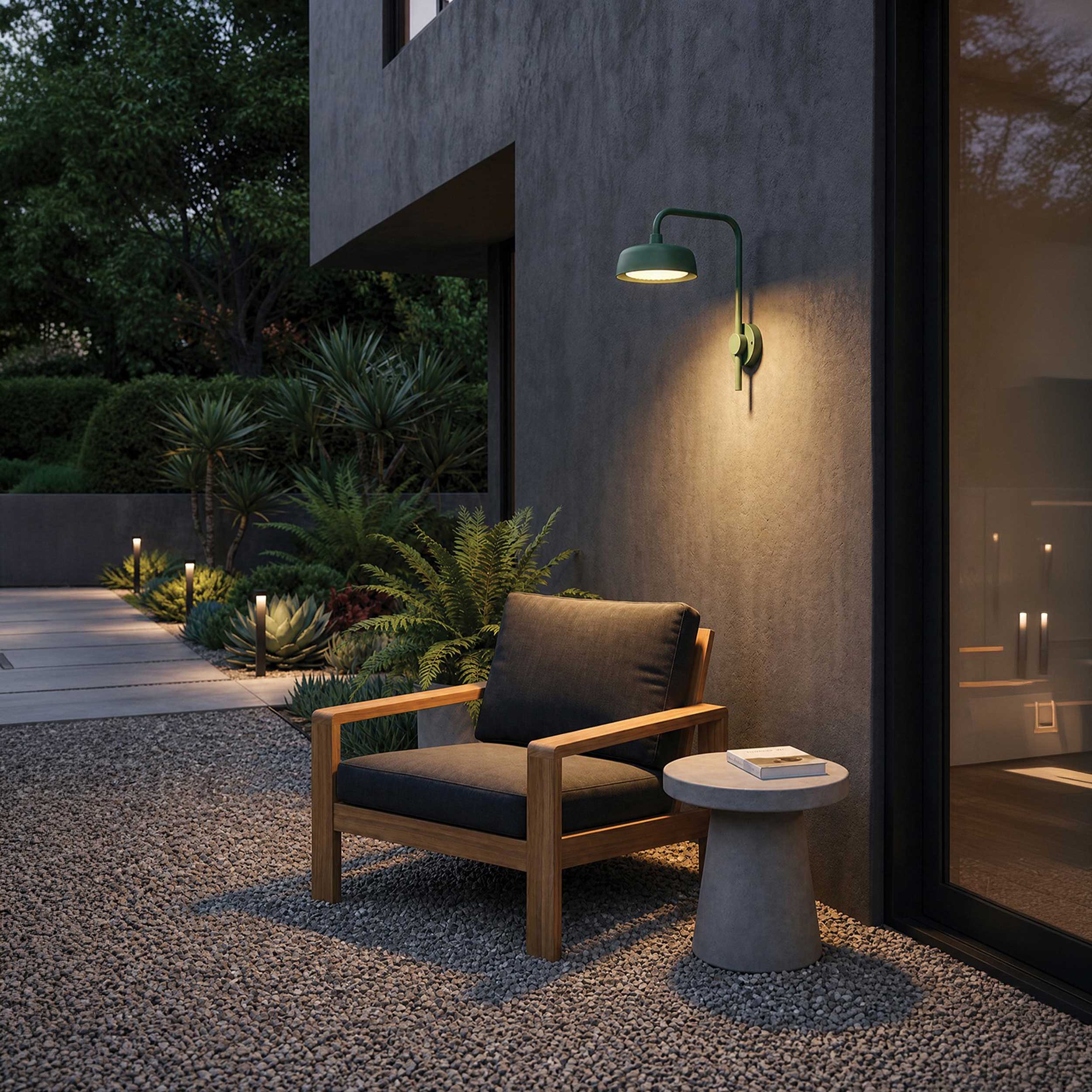 VK Light Jade LED stenska svetilka IP65