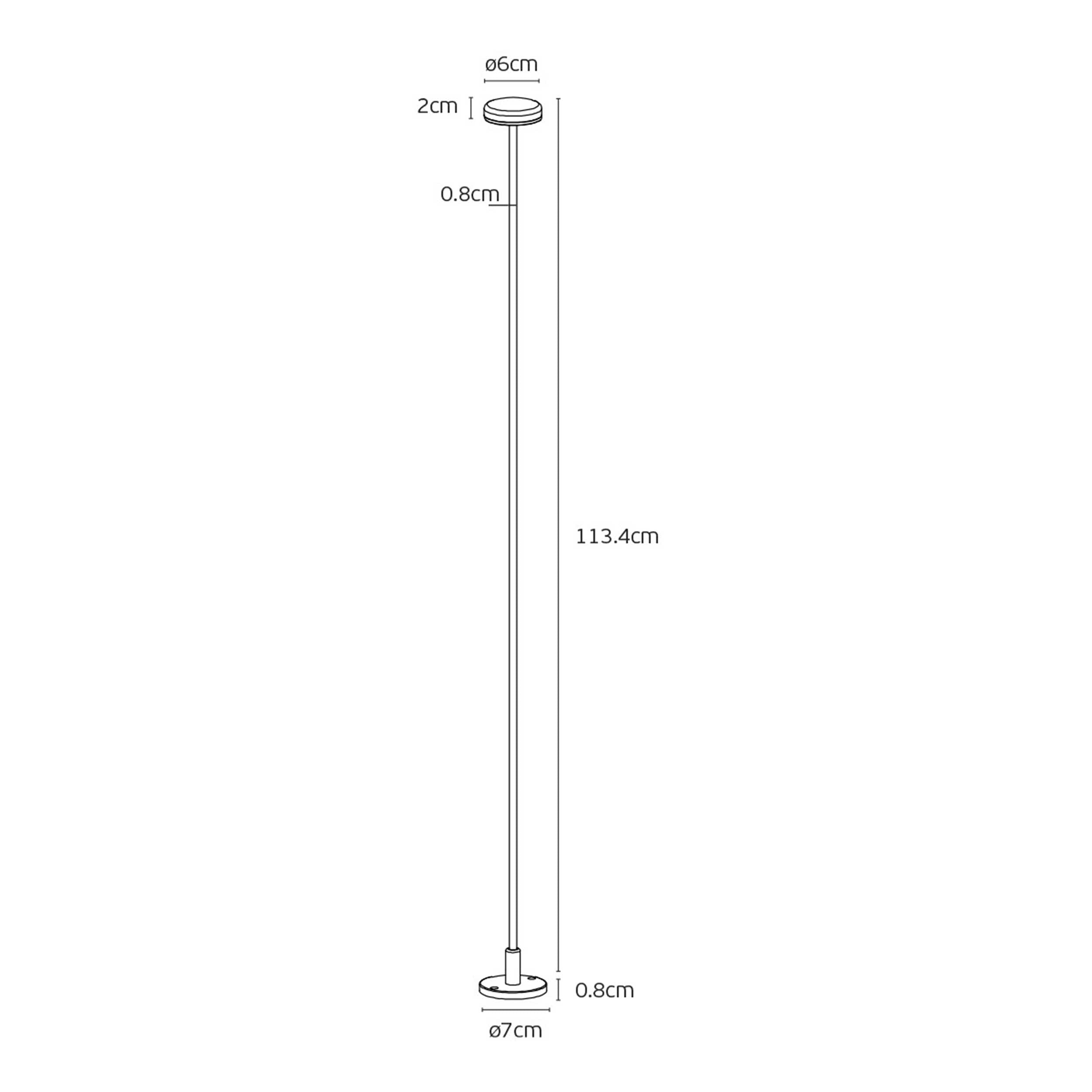VK Light Jade LED stebrna svetilka IP65