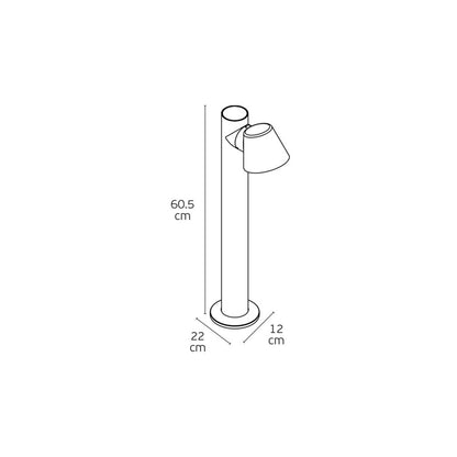 VK Light Kupo LED stenska svetilka IP65