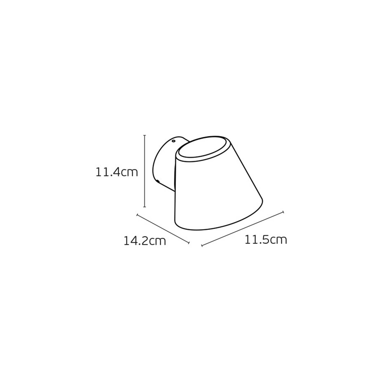 VK Light Kupo GU10 stenska svetilka IP65