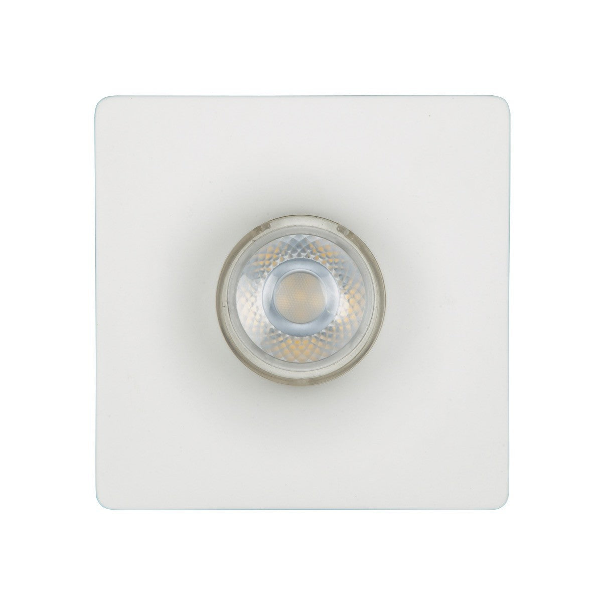 VK Light Downlight, okrogla vgradna svetilka iz mavca z navojem GU10