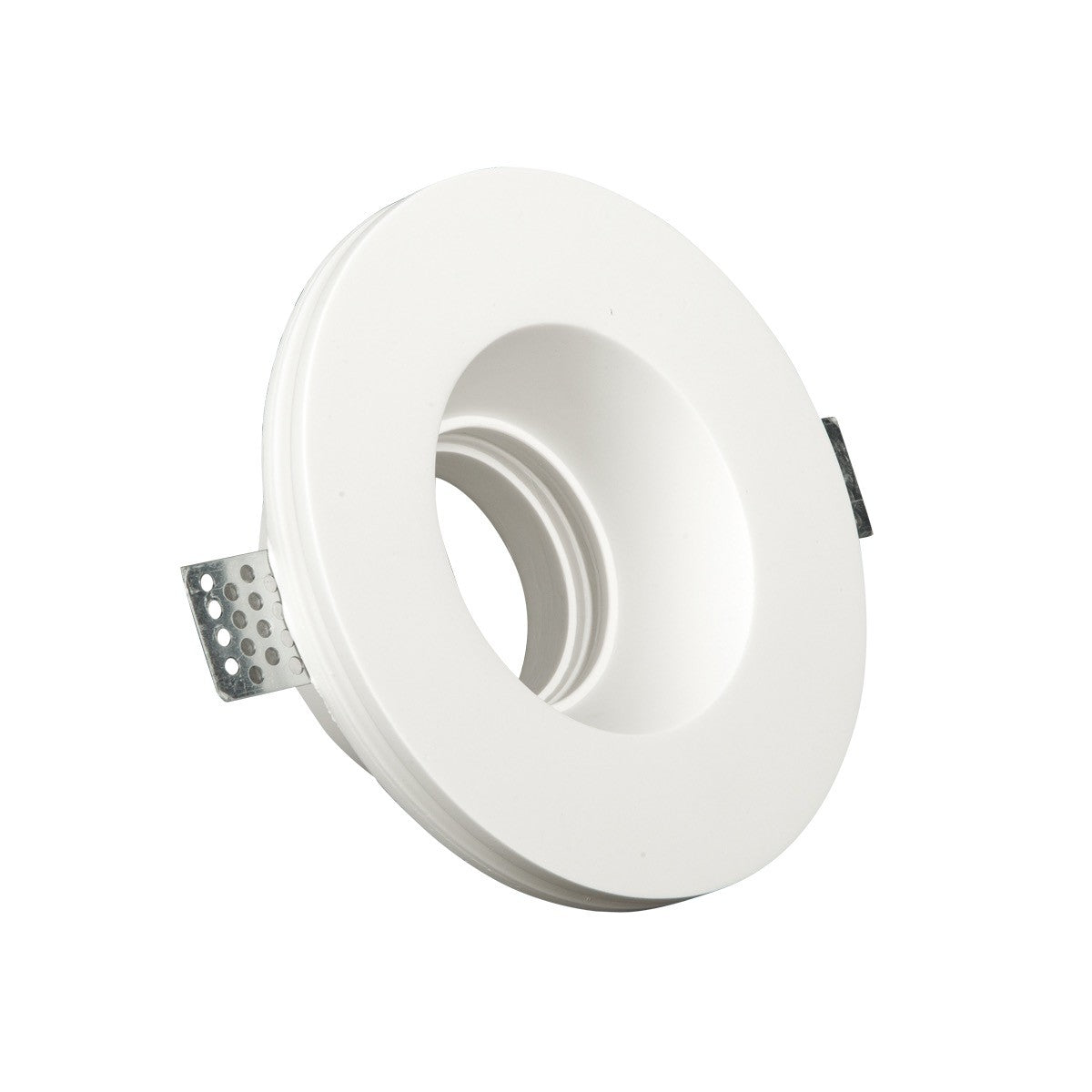 VK Light Downlight, okrogla vgradna svetilka iz mavca z navojem GU10